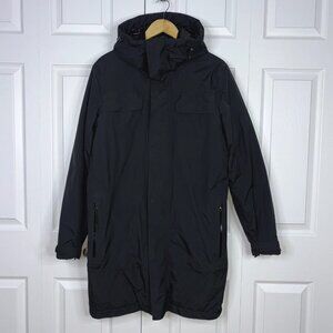 PEAK PERFORMANCE men's 3-in-1 black parka jacket medium